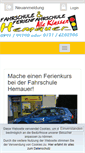 Mobile Screenshot of fahrschulehemauer.de